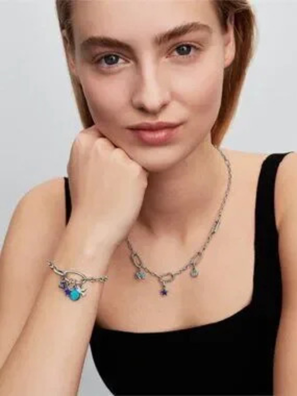 Pandora Openable Oval Link Chain Bracelet
